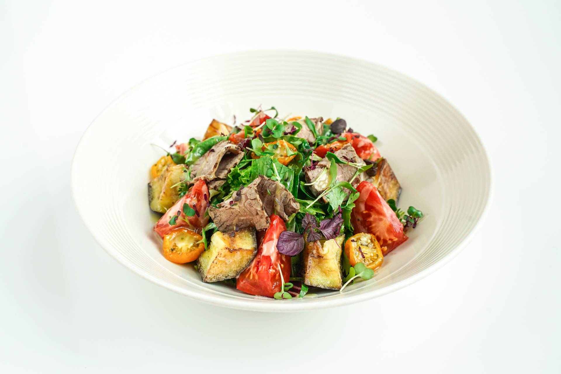 Beef & Eggplant Salad