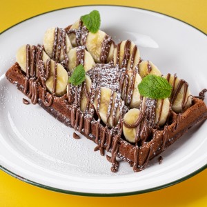 Banana & Nutella Waffle